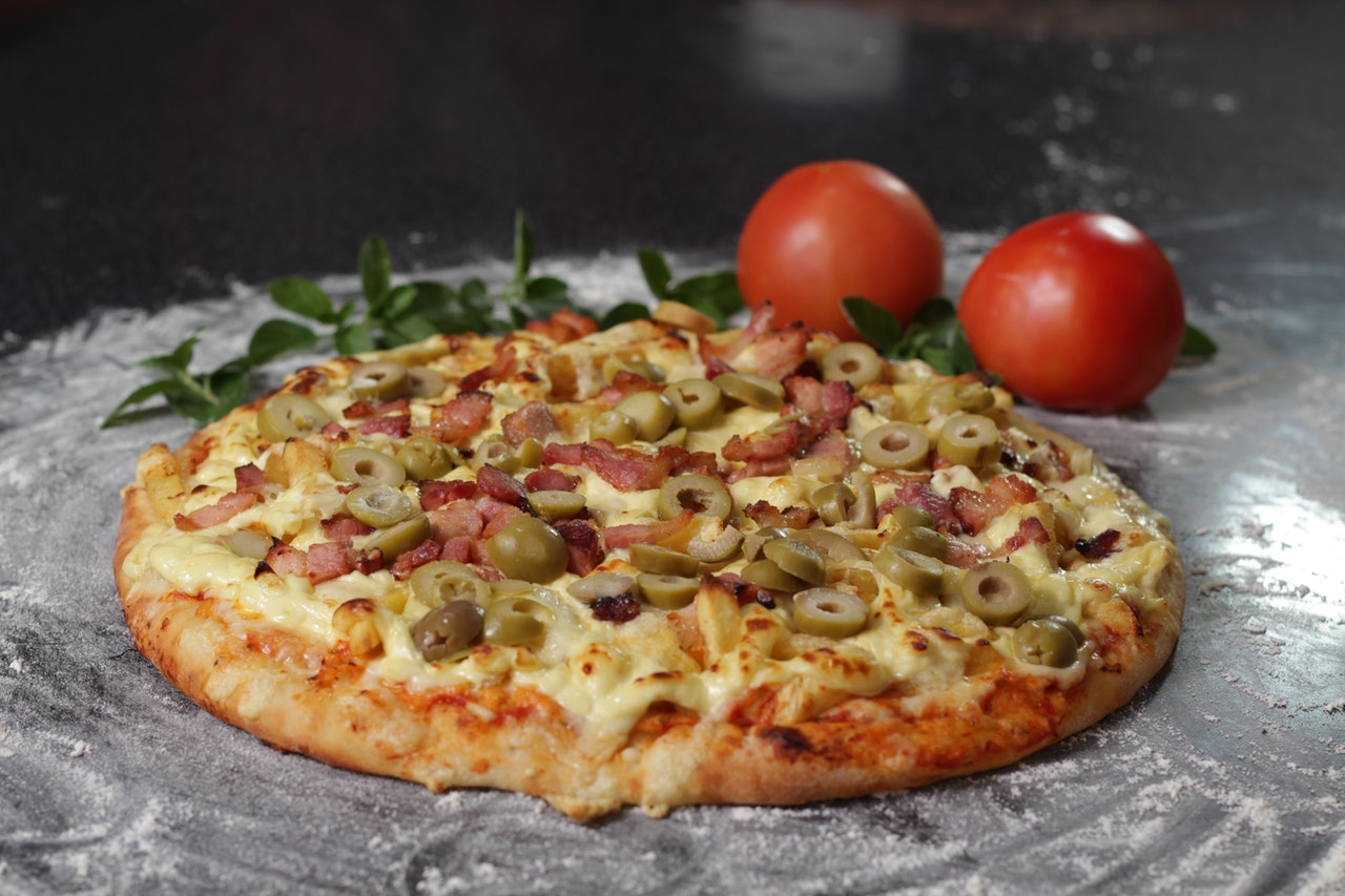 Pepperoni Pizza with cheese